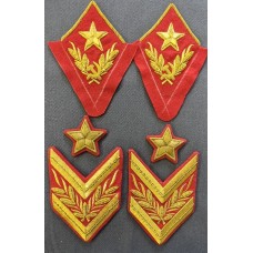 МАРШАЛ СОВЕТСКОГО СОЮЗА, петлицы и нарукавные знаки обр. 1940 г.